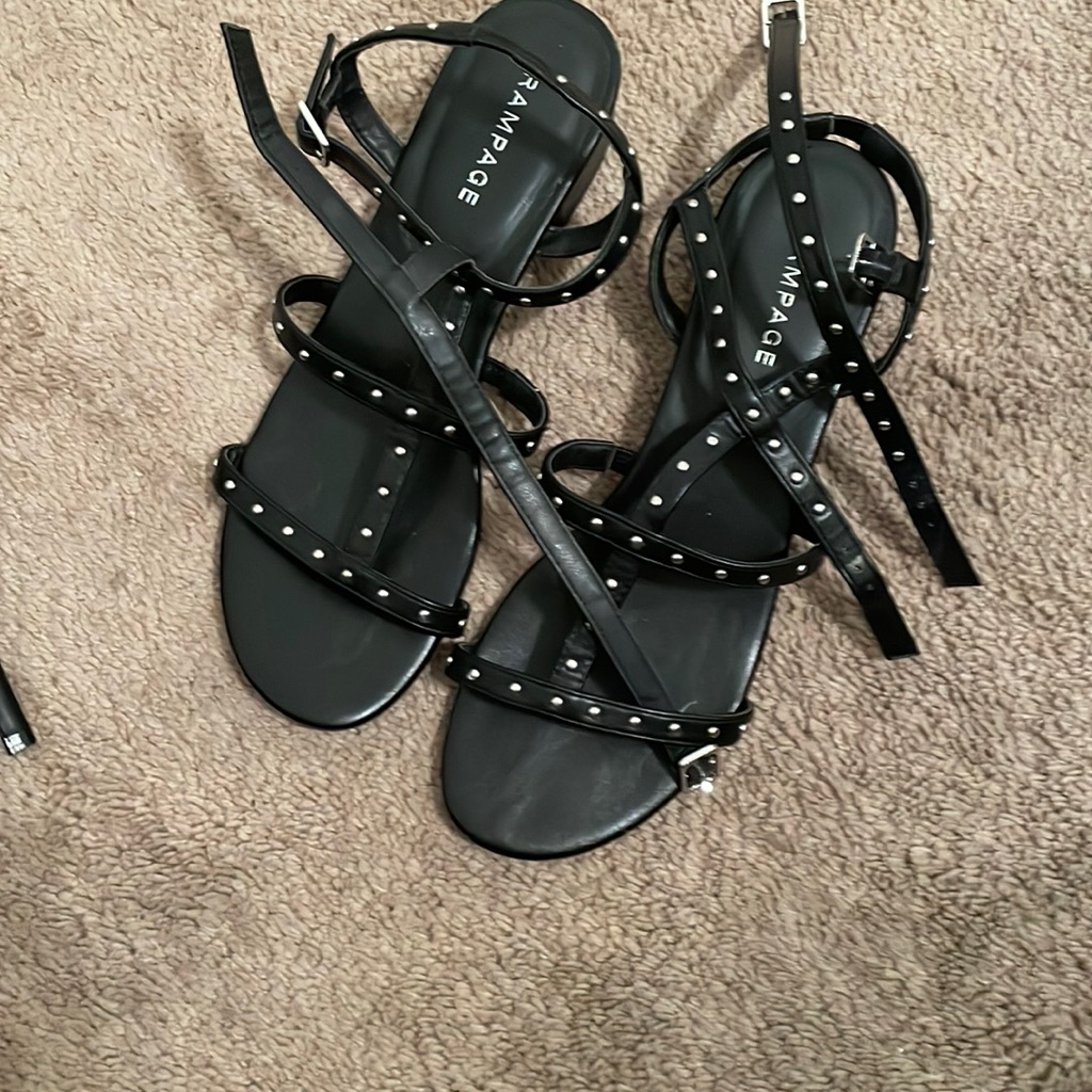 Preowned Black Sandals Final Sale